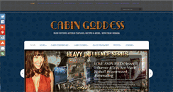 Desktop Screenshot of cabingoddess.com