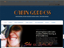 Tablet Screenshot of cabingoddess.com